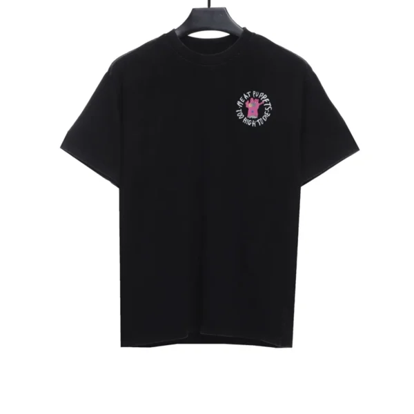 Gallery Dept Distressed Washed Mouth Monster T-shirt Reps - Image 2